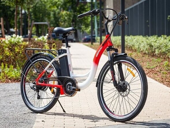 Электровелосипед Eltreco White